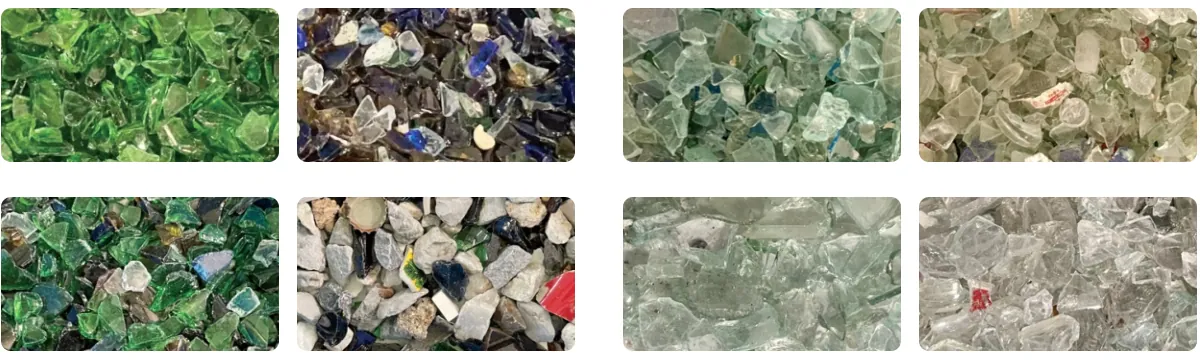فارز الزجاج المستعمل
